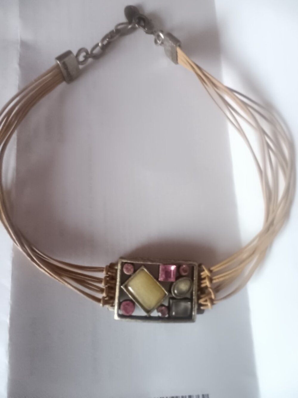 Vintage Mephisto Arts Abstract Choker